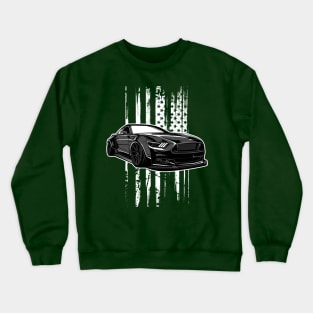 Stanced Ford Mustang Patriot Crewneck Sweatshirt